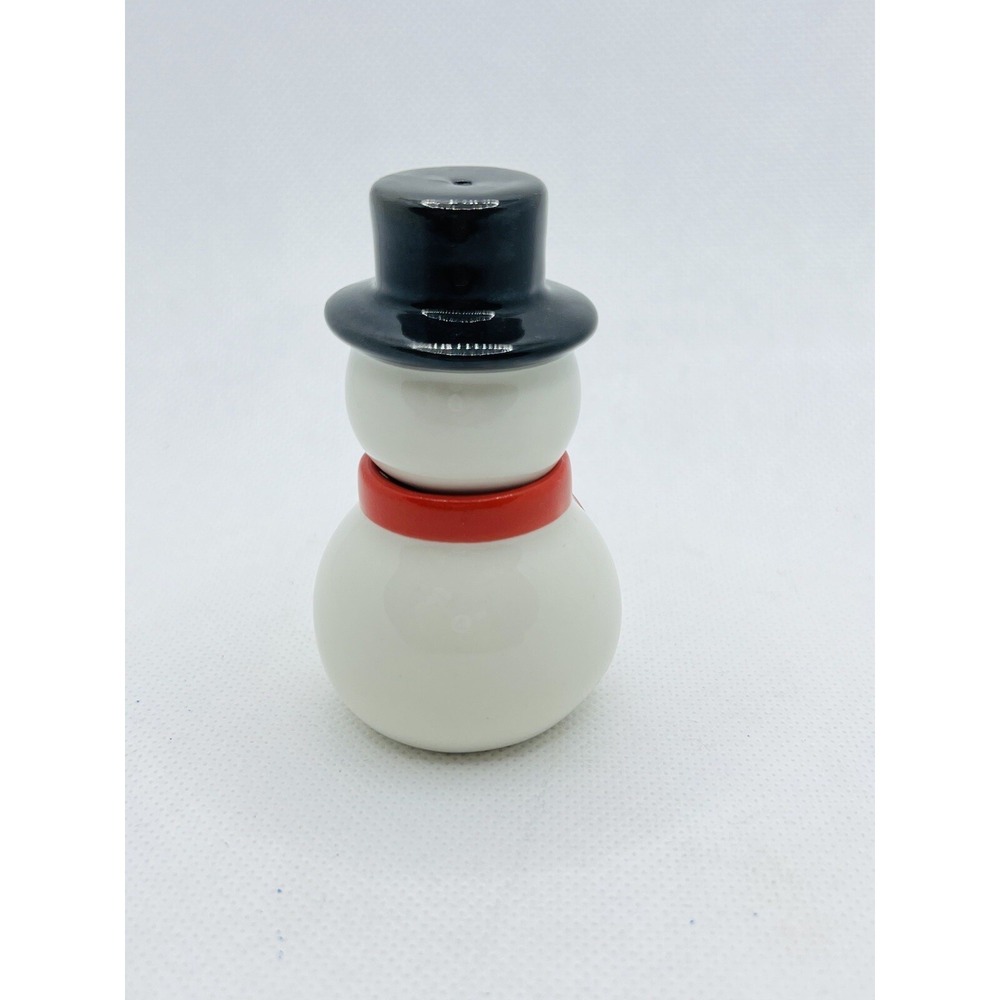 STACKING SNOWMAN ~ Salt and Pepper Shakers Holiday Table Ware Home Decor - Picture 2 of 5